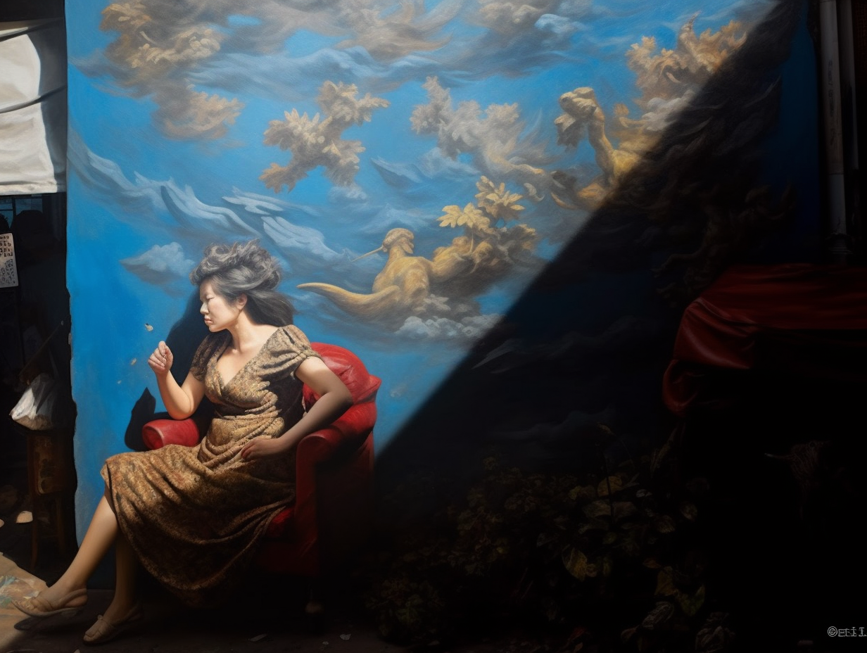 Když se z pouličních fotek stanou olejomalby